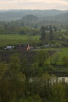 Farmland along Coast Fork Willamette R, spring