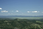 Aldrich Mountains landscape w/ Bear Valley bkgnd