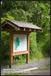 Sehome Hill Arboretum entrance sign