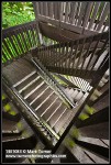 Observation tower steps, view from above