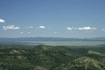 Aldrich Mountains landscape w/ Bear Valley bkgnd